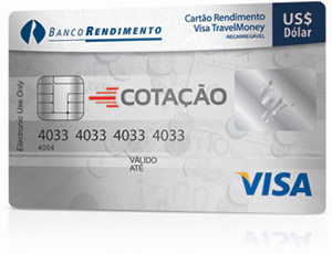 cartão pre pago visa travel money